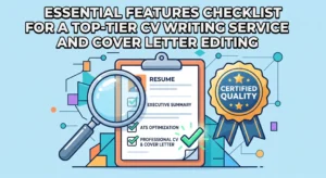 Essential Features Checklist For A Top Tier Cv Writing Service And Cover Letter Editing
