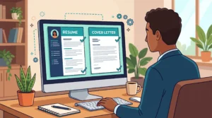 How To Make A Cover Letter For A Resume Matching Layout Format
